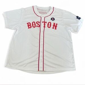 White Boston Baseball Jersey
